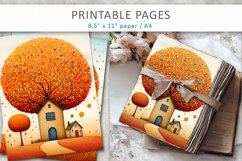 Printable illustrated journal sheets Product Image 1