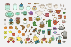 Hygge Scene Creator Modern Line Art Illustrations Bundle Product Image 15