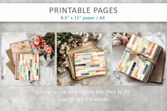 Color old paper printables, scrapbook paper Product Image 5