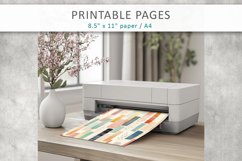 Color old paper printables, scrapbook paper Product Image 6