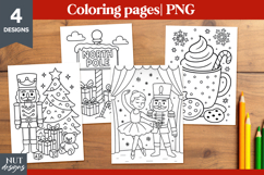 Coloring page for kids Christmas coloring page Nutcracker Product Image 1