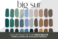 Big Sur Color Palette for Procreate and Adobe Product Image 2