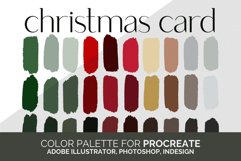 Christmas Card Color Palette for Procreate and Adobe Product Image 2