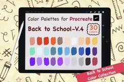 Procreate Color Palettes set - Back to School - V.4 Product Image 1