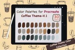 Procreate Color Palettes-Coffee V.1 Product Image 1