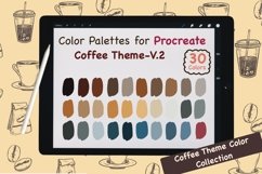 Procreate Color Palettes-Coffee V.2 Product Image 1