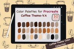 Procreate Color Palettes-Coffee V.4 Product Image 1