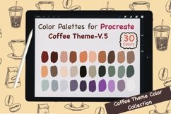 Procreate Color Palettes-Coffee V.5 Product Image 1