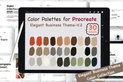 Procreate Color Palettes-Elegant biz V.2 Product Image 1