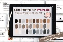 Procreate Color Palettes-Elegant biz V.6 Product Image 1