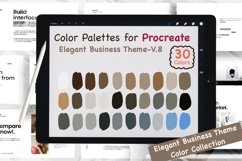 Procreate Color Palettes-Elegant biz V.8 Product Image 1