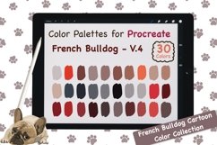 Procreate Color Palette - French Bulldog Cartoon V.4 Product Image 1