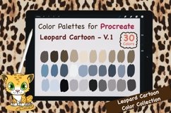 Procreate Color Palette-Leopard Cartoon V.1 Product Image 1