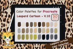 Procreate Color Palette-Leopard Cartoon V.10 Product Image 1