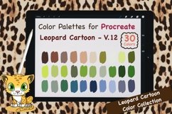 Procreate Color Palette-Leopard Cartoon V.12 Product Image 1