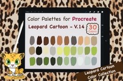 Procreate Color Palette-Leopard Cartoon V.14 Product Image 1