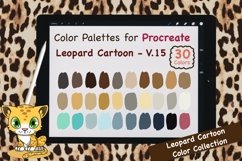 Procreate Color Palette-Leopard Cartoon V.15 Product Image 1