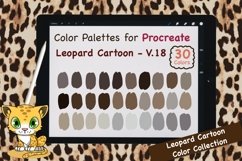 Procreate Color Palette-Leopard Cartoon V.18 Product Image 1