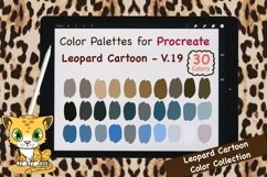 Procreate Color Palette-Leopard Cartoon V.19 Product Image 1