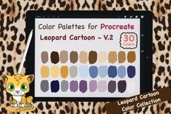 Procreate Color Palette-Leopard Cartoon V.2 Product Image 1