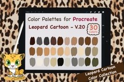 Procreate Color Palette-Leopard Cartoon V.20 Product Image 1