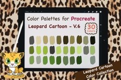 Procreate Color Palette-Leopard Cartoon V.6 Product Image 1