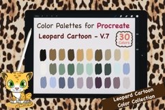 Procreate Color Palette-Leopard Cartoon V.7 Product Image 1
