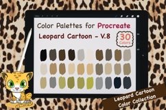 Procreate Color Palette-Leopard Cartoon V.8 Product Image 1