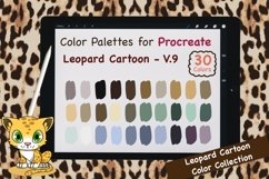 Procreate Color Palette-Leopard Cartoon V.9 Product Image 1