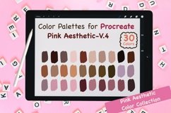 Procreate Color Palettes-Pink V.4 Product Image 1