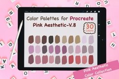 Procreate Color Palettes-Pink V.8 Product Image 1