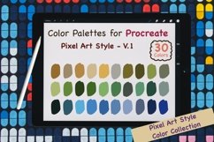 Procreate Color Palette - Pixel Art Colors V.1 Product Image 1