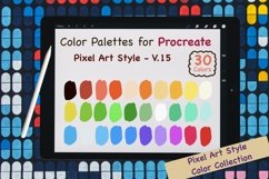 Procreate Color Palette - Pixel Art Colors V.15 Product Image 1