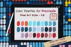 Procreate Color Palette - Pixel Art Colors V.8 Product Image 1