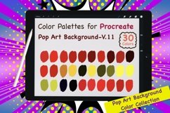 Procreate Color Palettes - Pop Art Background V.11 Product Image 1