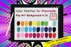 Procreate Color Palettes - Pop Art Background V.16 Product Image 1