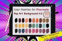 Procreate Color Palettes - Pop Art Background V.2 Product Image 1