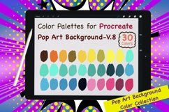 Procreate Color Palettes - Pop Art Background V.8 Product Image 1