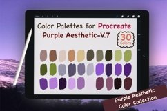 Procreate Color Palettes-Purple V.7 Product Image 1