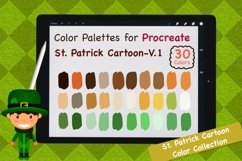 Procreate Color Palettes - St.Patrick Cartoon CollectionV.1 Product Image 1