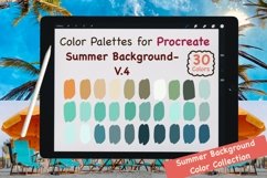 Procreate Color Palettes-Summer Background V.4 Product Image 1