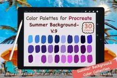 Procreate Color Palettes-Summer Background V.9 Product Image 1