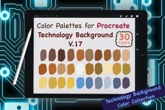 Procreate Color Palettes - Technology Background V.17 Product Image 1