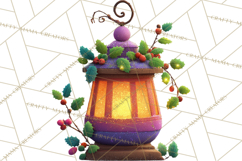 Christmas Clipart PNG, Bold Holiday Characters &amp; Decor Product Image 2