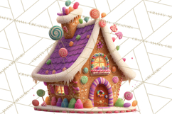 Christmas Clipart PNG, Bold Holiday Characters &amp; Decor Product Image 3