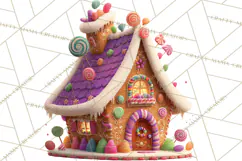 Christmas Clipart PNG, Bold Holiday Characters & Decor Product Image 3