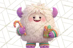 Christmas Clipart PNG, Bold Holiday Characters & Decor Product Image 4