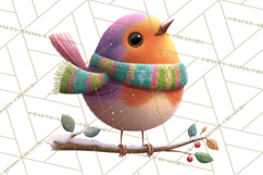 Christmas Clipart PNG, Bold Holiday Characters &amp; Decor Product Image 2