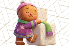 Christmas Clipart PNG, Bold Holiday Characters &amp; Decor Product Image 4