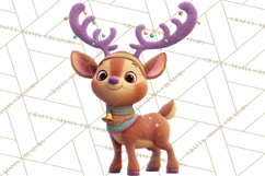 Christmas Clipart PNG, Bold Holiday Characters &amp; Decor Product Image 5